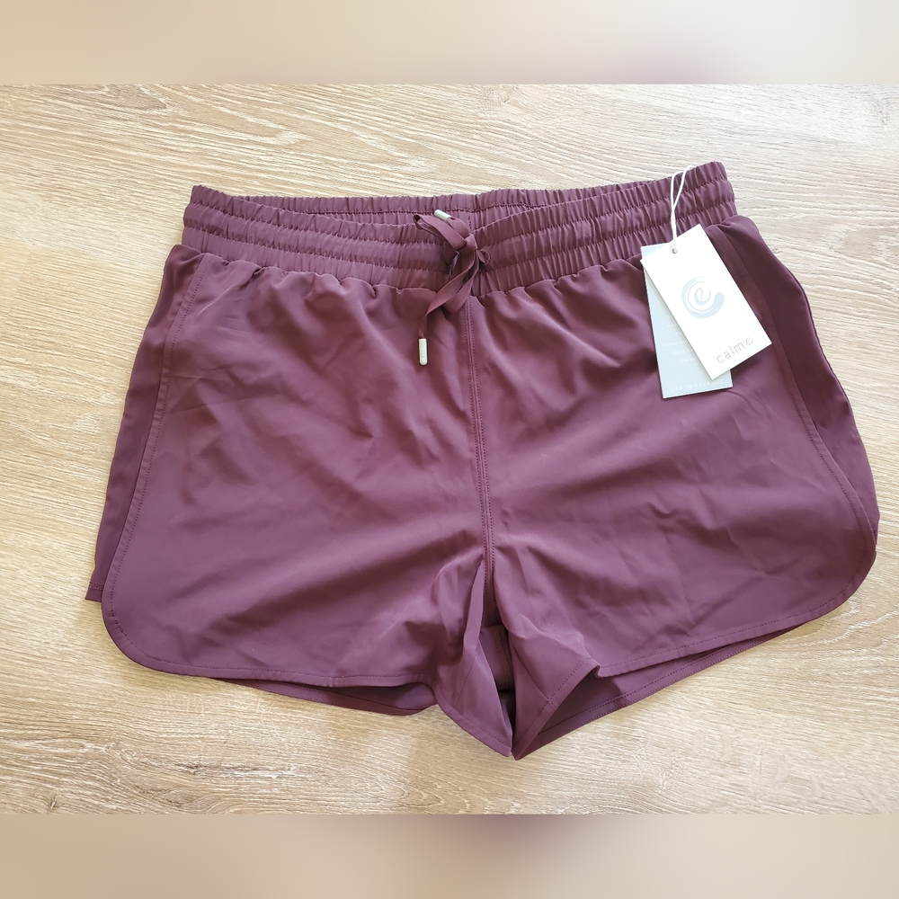 Calme By Johnny Was Elements Run Shorts Women's Large NWT $88